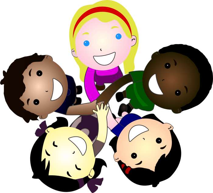Clipart - Five Kids Smiling Together Kids Toy Organizers That Sell Year-Round