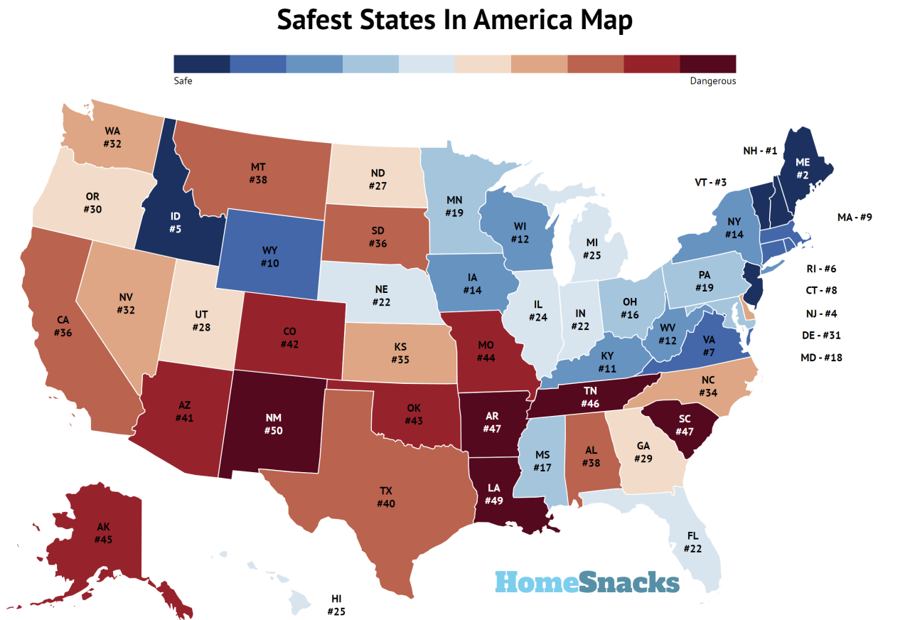 Safest States Map The Safest Payment Methods for Furniture Transactions